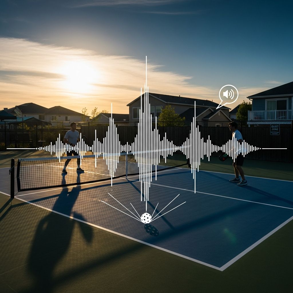 Strategies for homeowners and communities to address the rising issue of pickleball court noise pollution effectively.