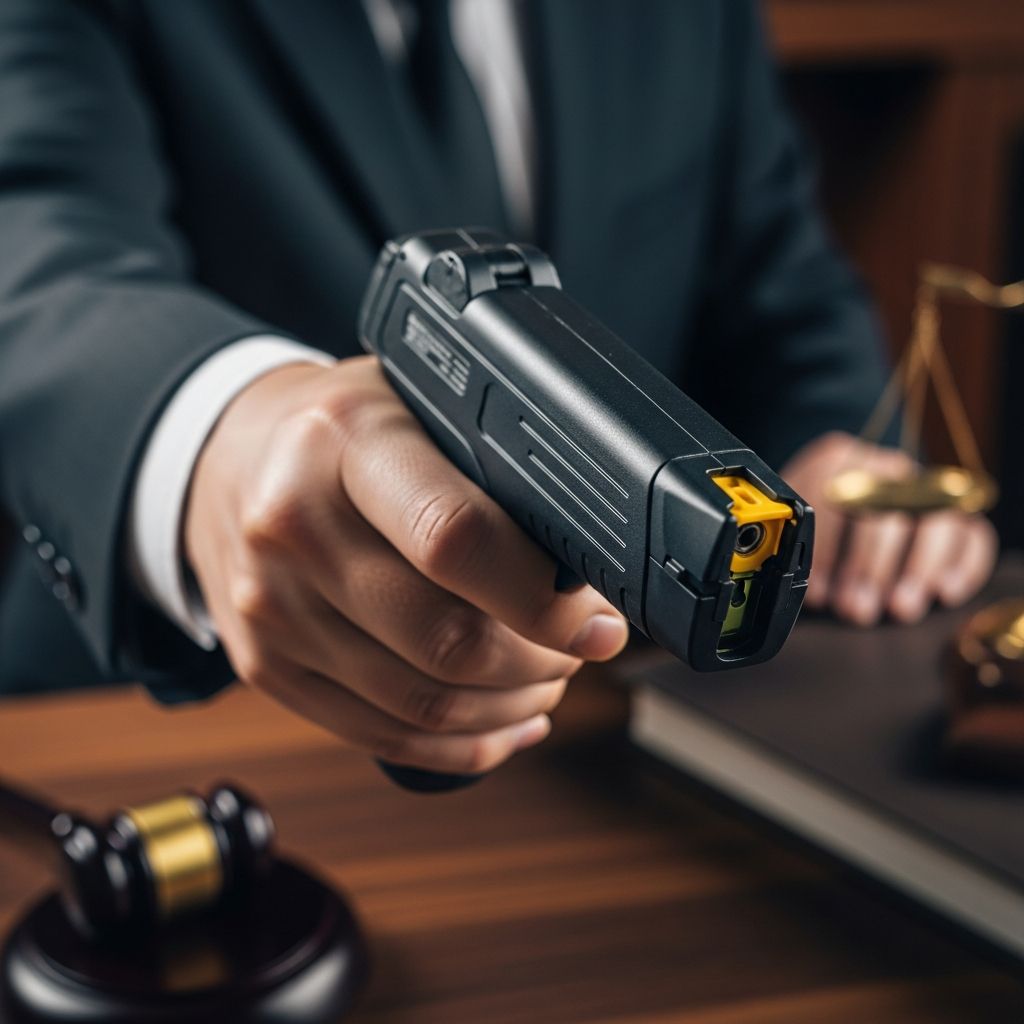 Understanding the legal landscape of tasers and stun guns for personal protection across the United States.