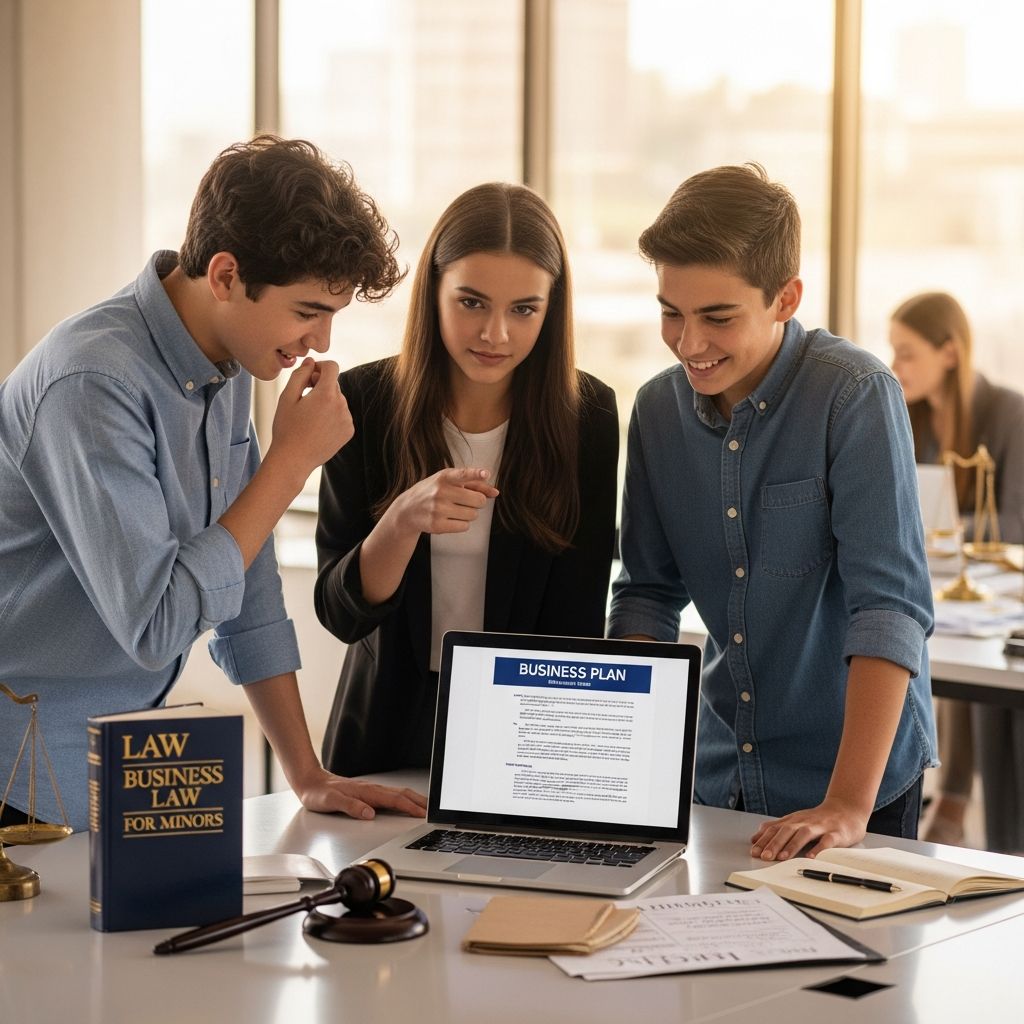 Unlock the legal pathways for teenagers to build and operate their own successful businesses with parental support and smart strategies.
