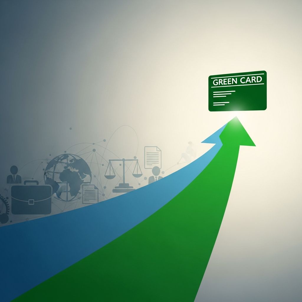 Discover how temporary U.S. work visas can evolve into permanent residency through strategic planning and eligibility pathways.