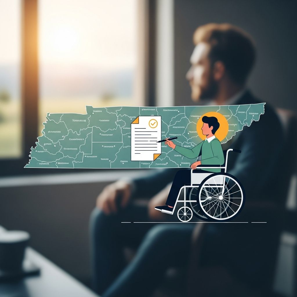 Comprehensive guide to qualifying for, applying for, and receiving disability benefits in Tennessee through SSDI, SSI, and state programs.