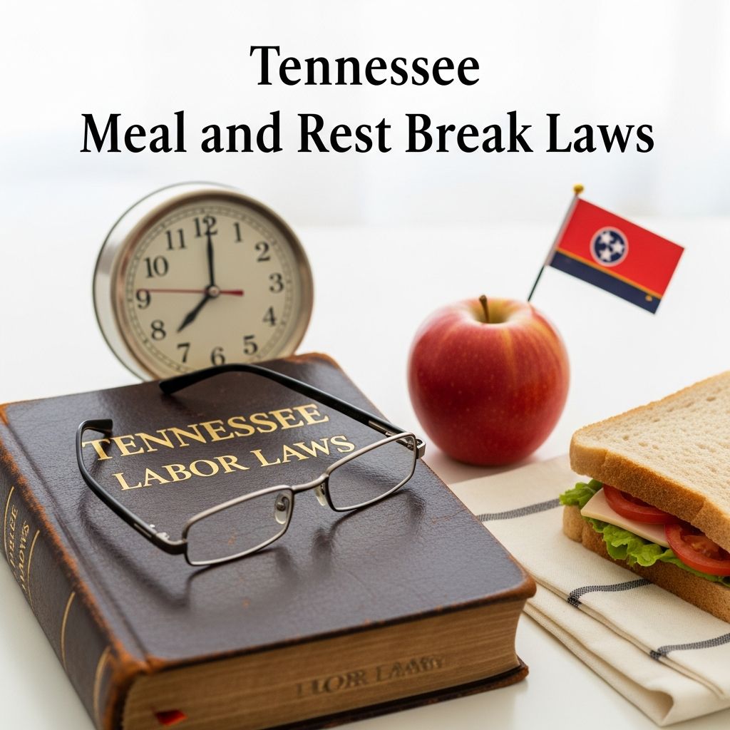 Understand Tennessee's rules on meal periods, rest breaks, waivers, and employer obligations for a compliant workplace.
