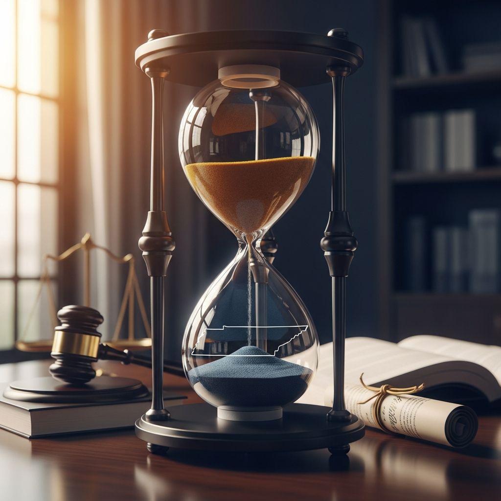 Understand Tennessee's one-year deadline for personal injury claims, key exceptions, and steps to protect your legal rights effectively.