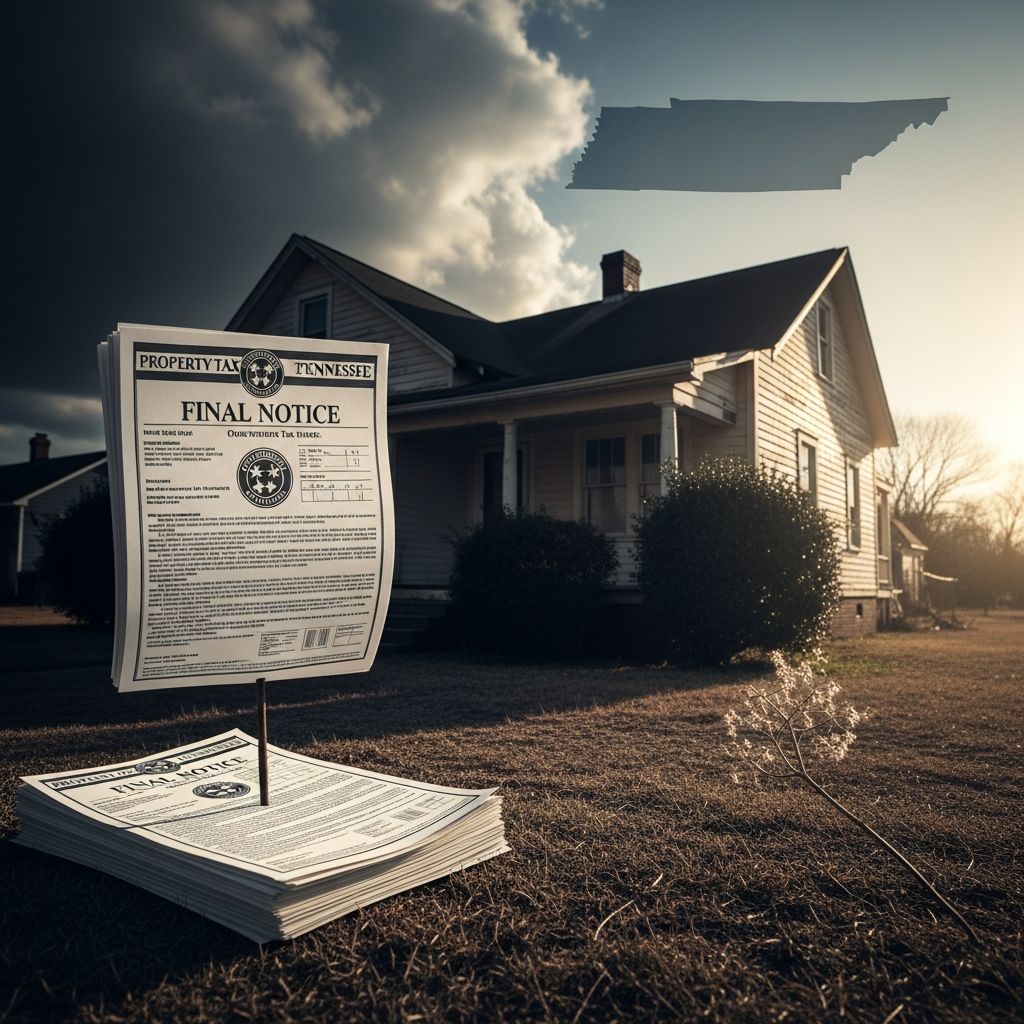 Understand the severe repercussions of unpaid property taxes in Tennessee, from liens to potential foreclosure and redemption rights.
