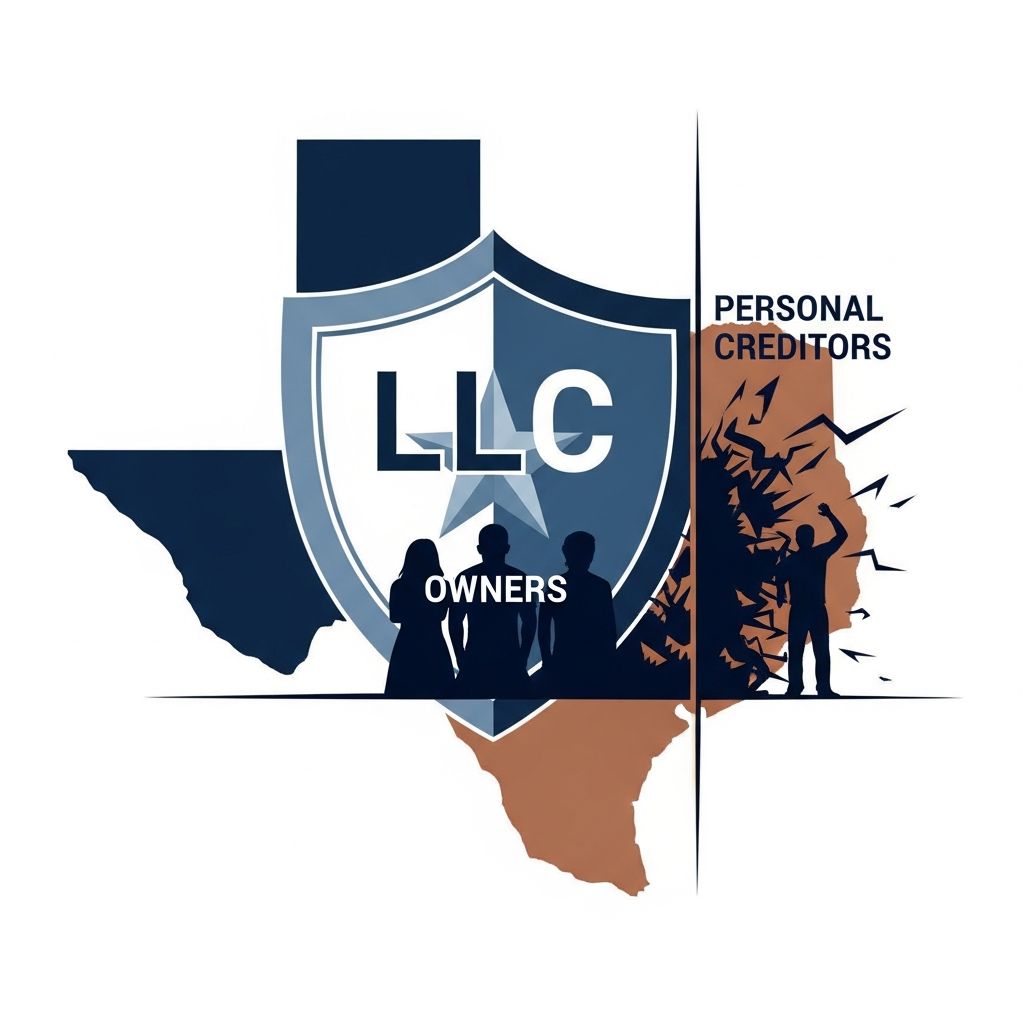 Discover how Texas LLCs provide robust protection for owners' assets against personal debts and creditors through exclusive charging order remedies.