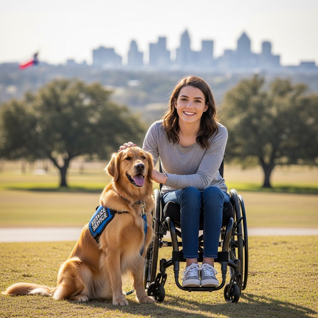 Comprehensive guide to Texas laws on service dogs, emotional support animals, rights, access, and protections for individuals with disabilities.