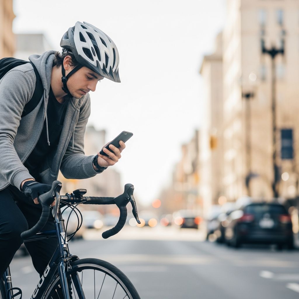 Uncover the legal landscape of using phones on bikes, hidden dangers, and essential safety tips for cyclists nationwide.