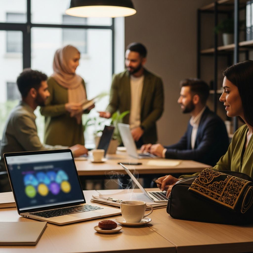 Master practical strategies for balancing Ramadan fasting with professional demands while promoting workplace harmony and productivity.