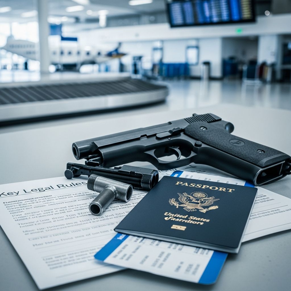 Master the essentials of transporting guns safely and legally across states, by air, and in vehicles in 2026.