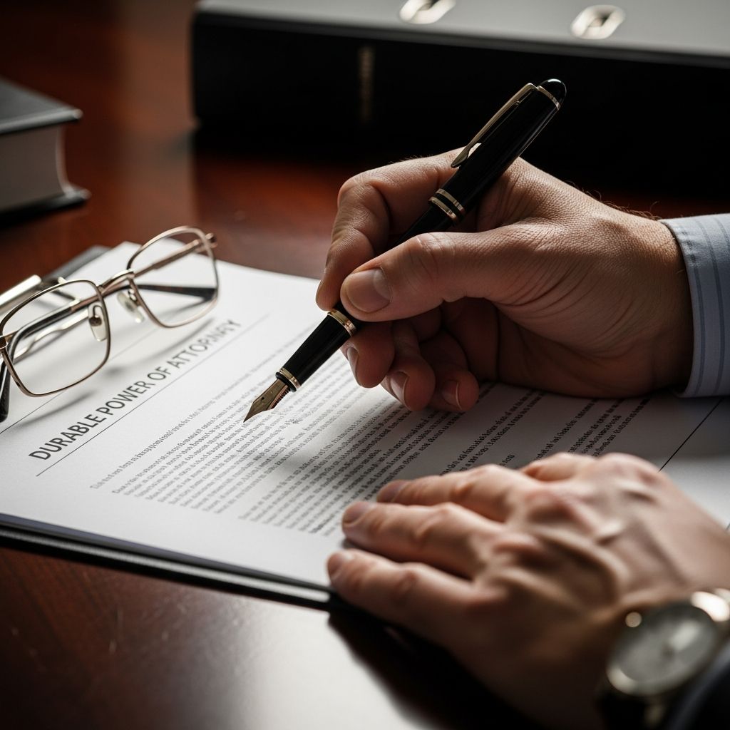 Explore how durable powers of attorney safeguard your finances and health decisions during incapacity for comprehensive estate planning.