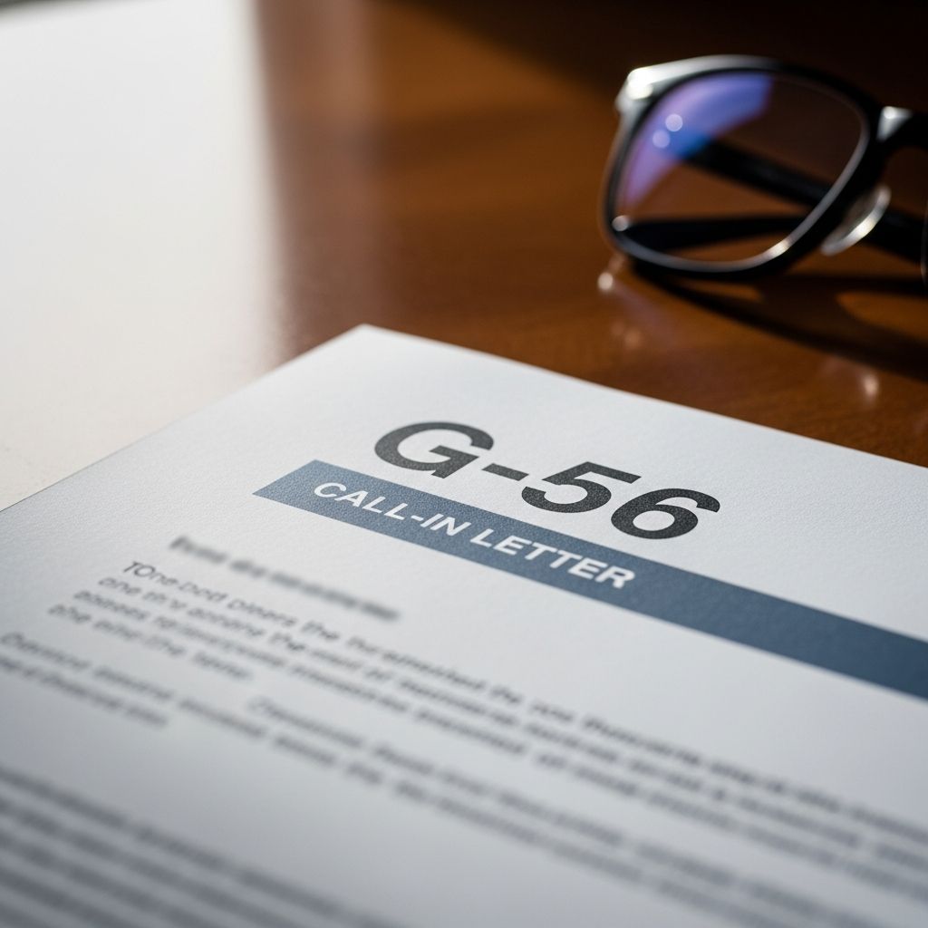 Understanding ICE G-56 Call-In Letters Navigate ICE Form G-56: What it means, why you receive it, and steps to respond effectively without risking detention.
