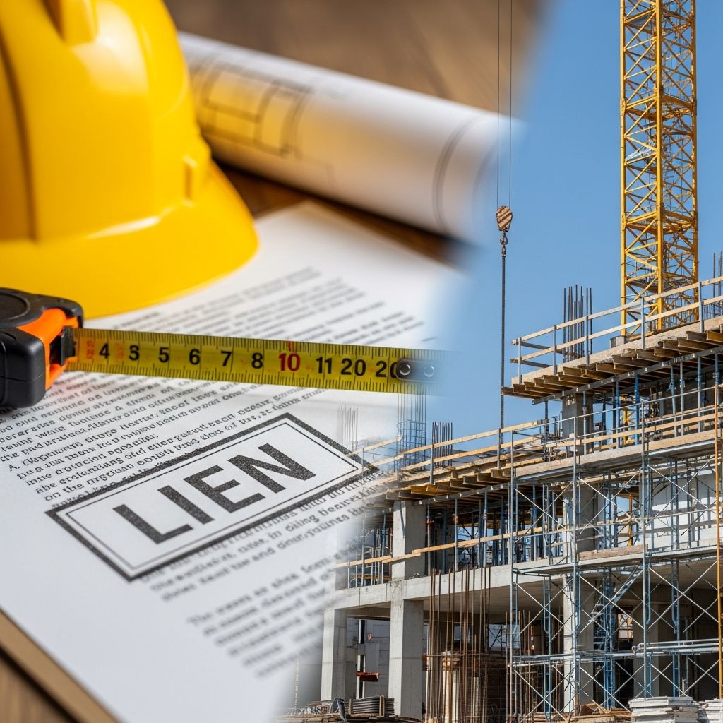 Essential guide for contractors and property owners on securing payments and protecting assets through mechanics liens in construction projects.