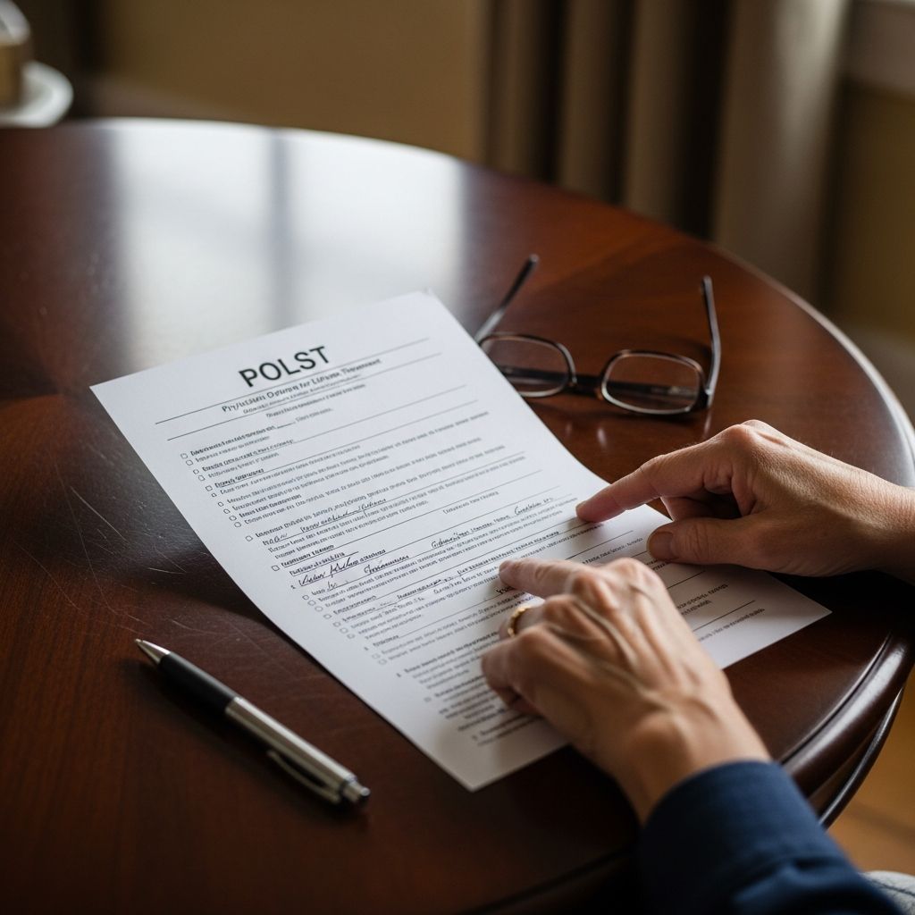 Empowering patients with portable medical orders to guide life-sustaining treatments during serious illness.