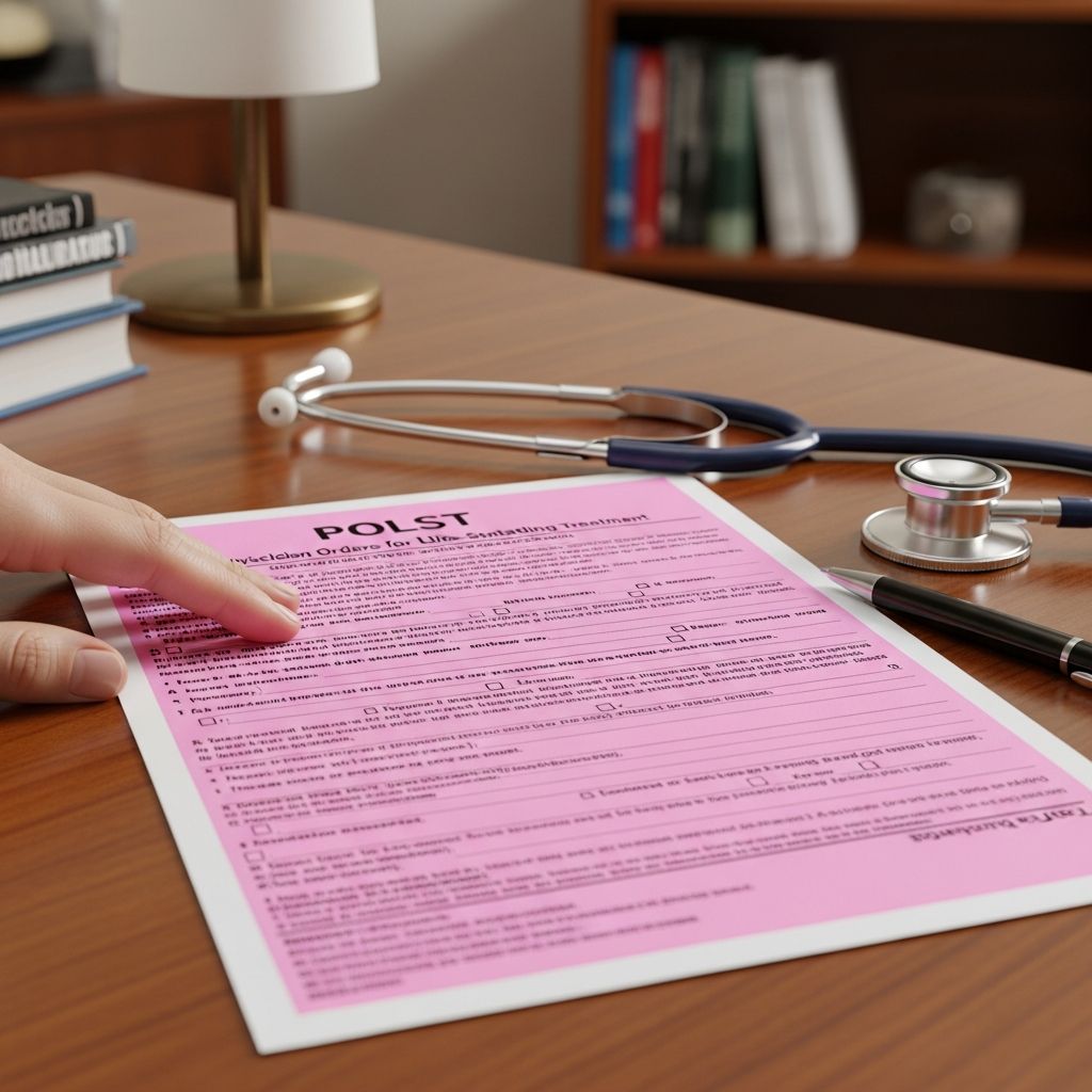 Learn how POLST forms empower patients with serious illnesses to guide their end-of-life care through clear medical orders.