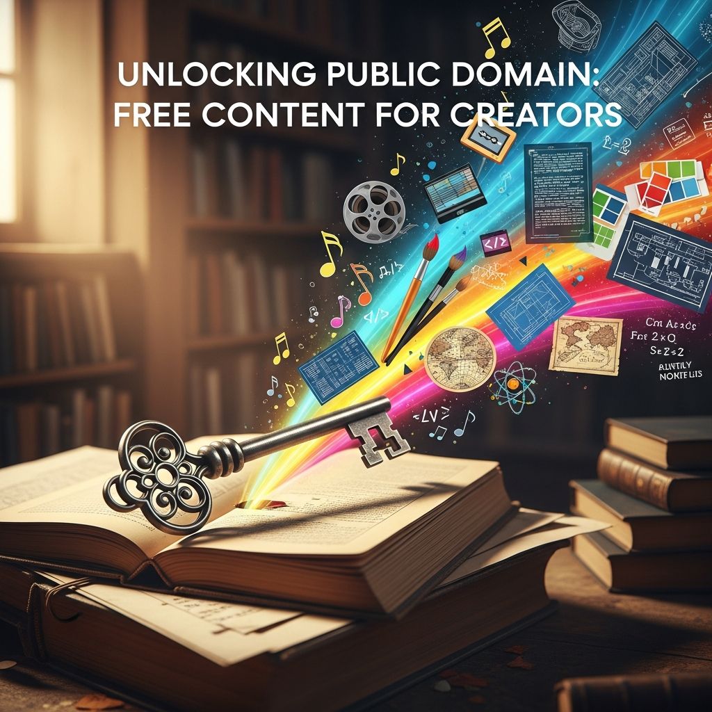 Discover how public domain materials empower businesses to use images, texts, and music freely without legal risks or royalties.