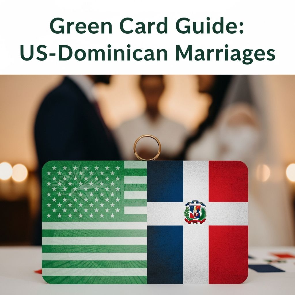 Green Card Guide: US-Dominican Marriages Comprehensive guide for U.S. citizens seeking green cards for Dominican spouses through marriage-based immigration pathways.