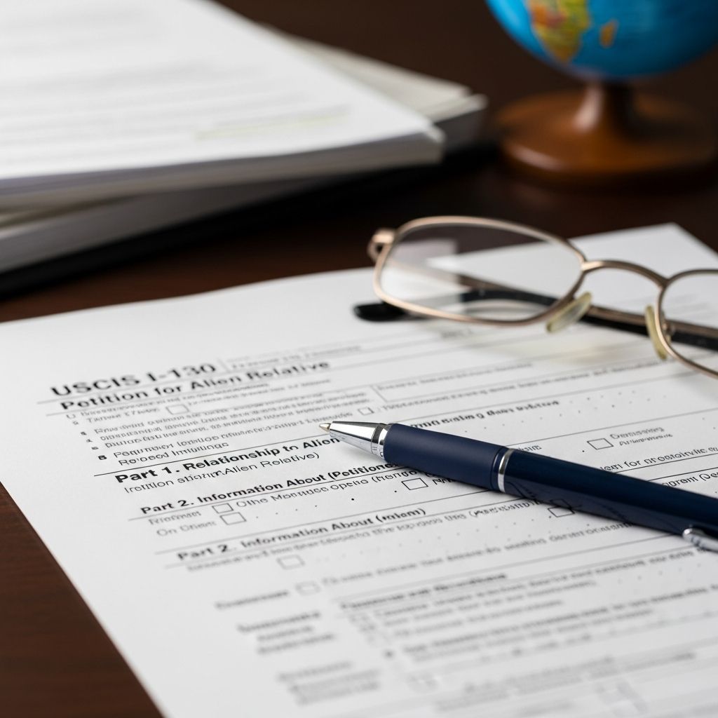 Comprehensive guide to Form I-130: Learn who qualifies, how to file, required documents, and tips for successful family-based immigration petitions.
