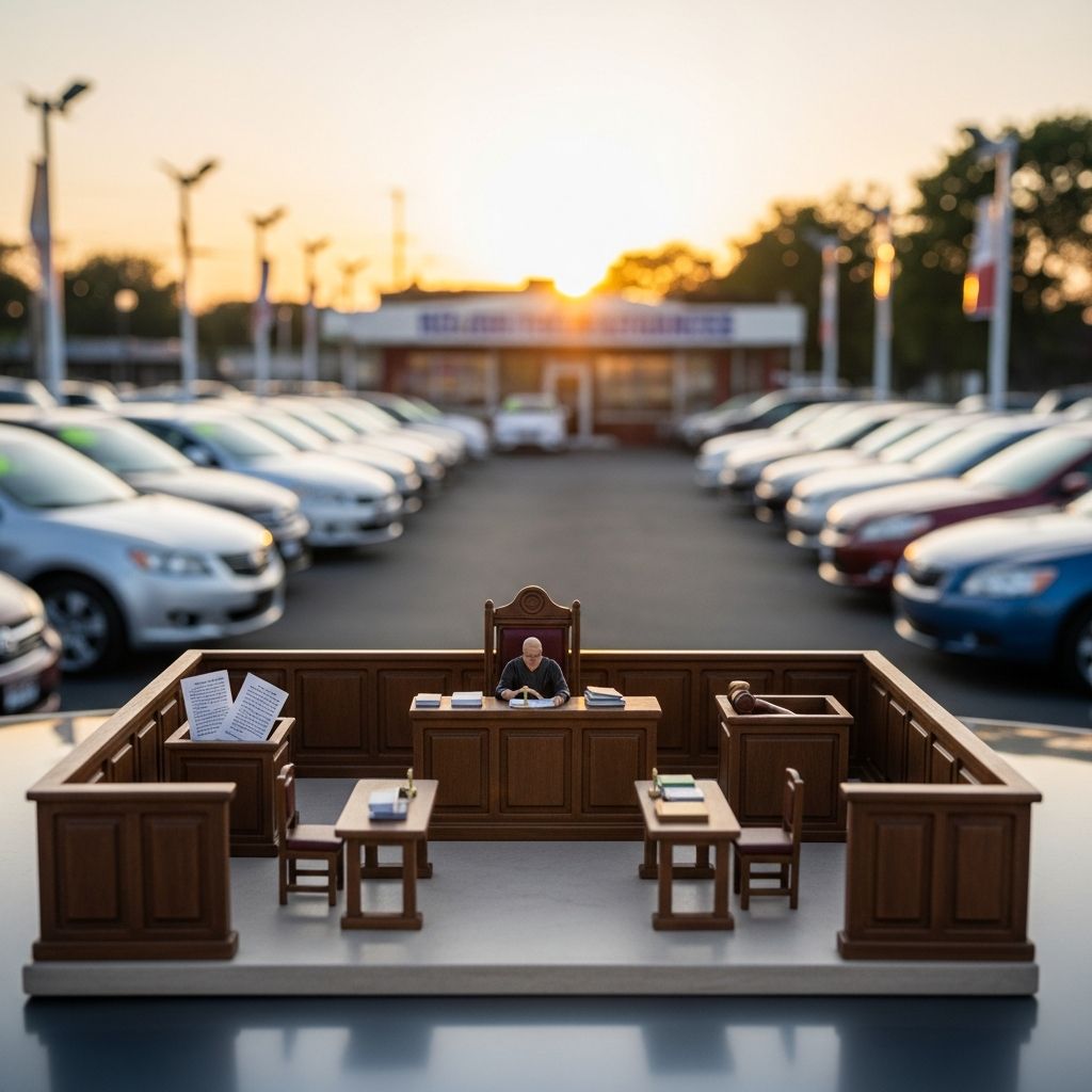 Understand your rights and discover when you can pursue legal action against used car dealers for unfair practices.