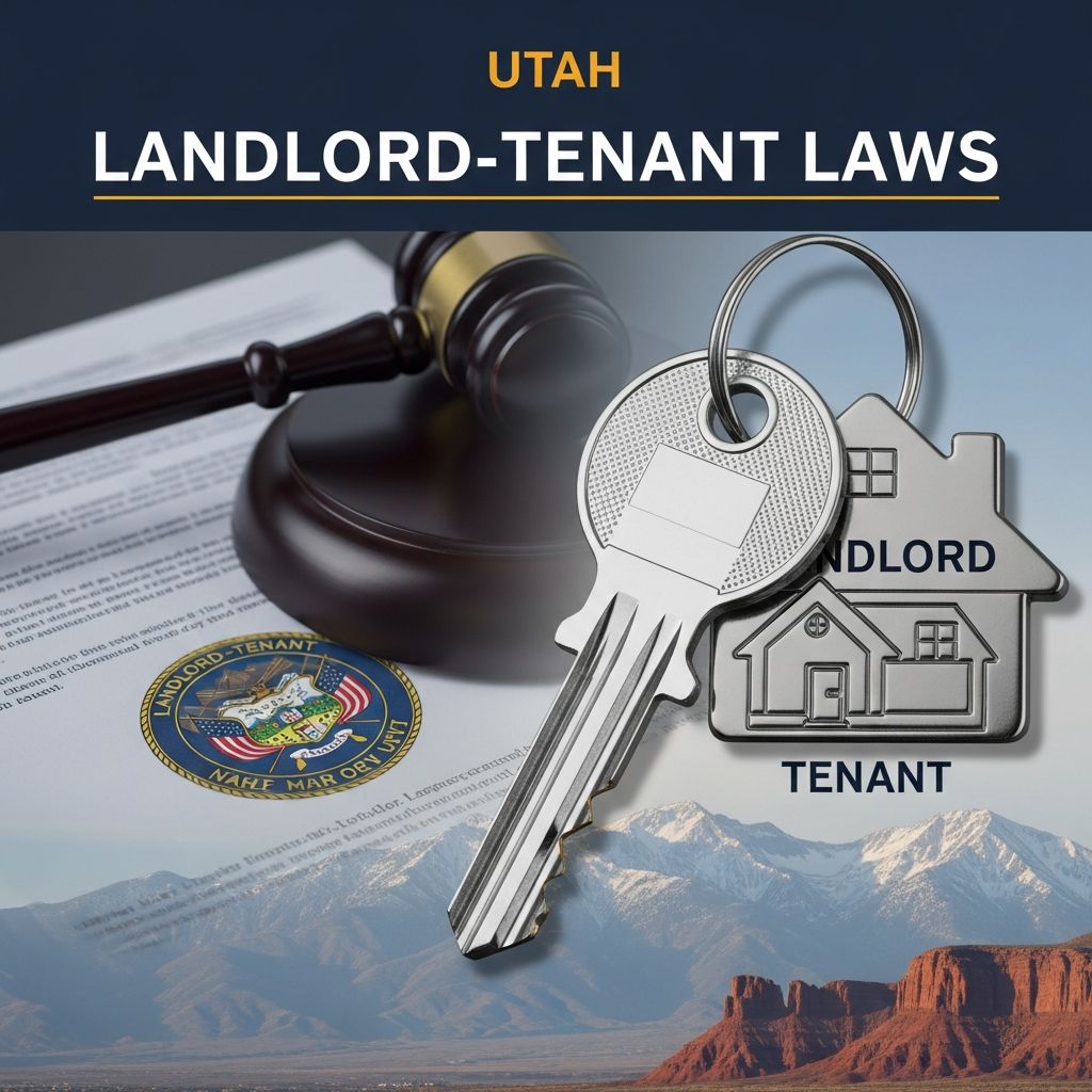 Essential guide to Utah's rental laws: rights, duties, evictions, deposits, and more for landlords and tenants in 2026.