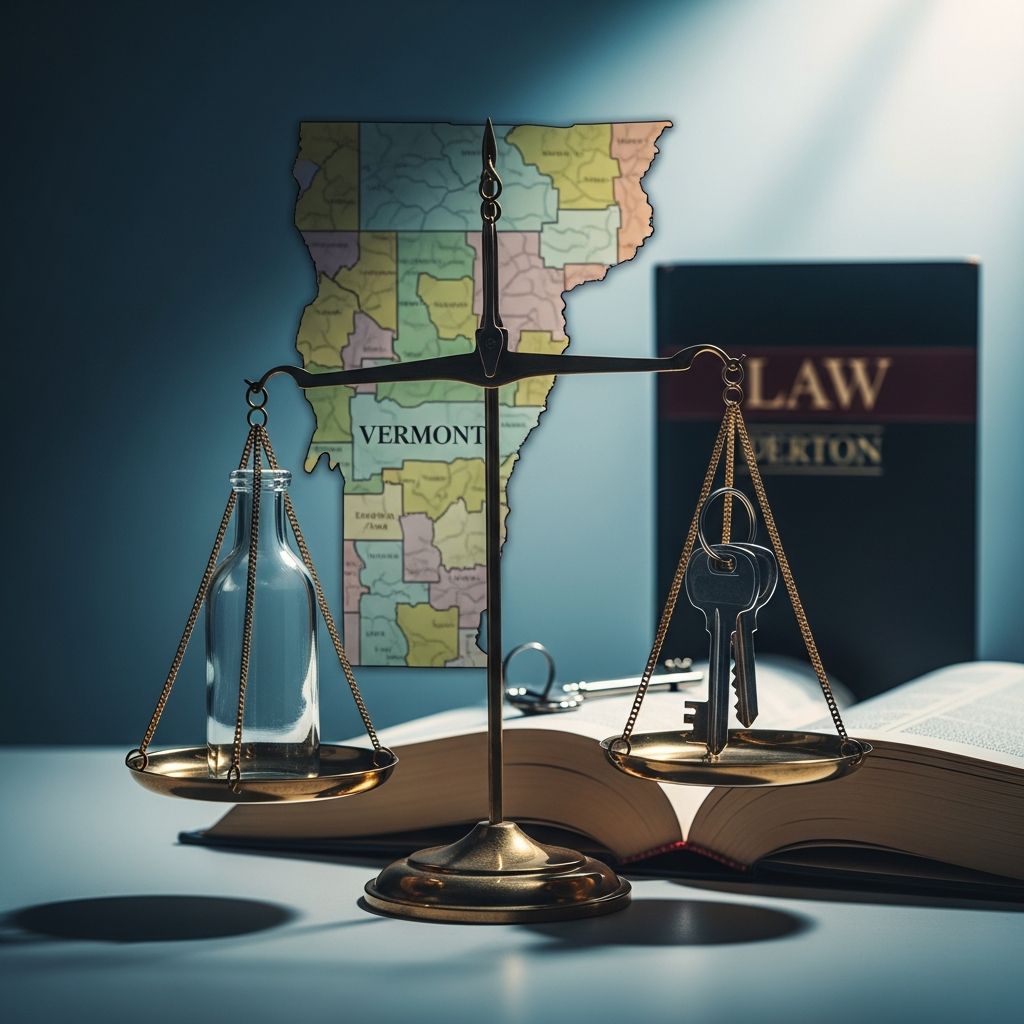 Comprehensive guide to Vermont's DUI regulations, penalties, testing rules, and recent legislative updates for safer roads.