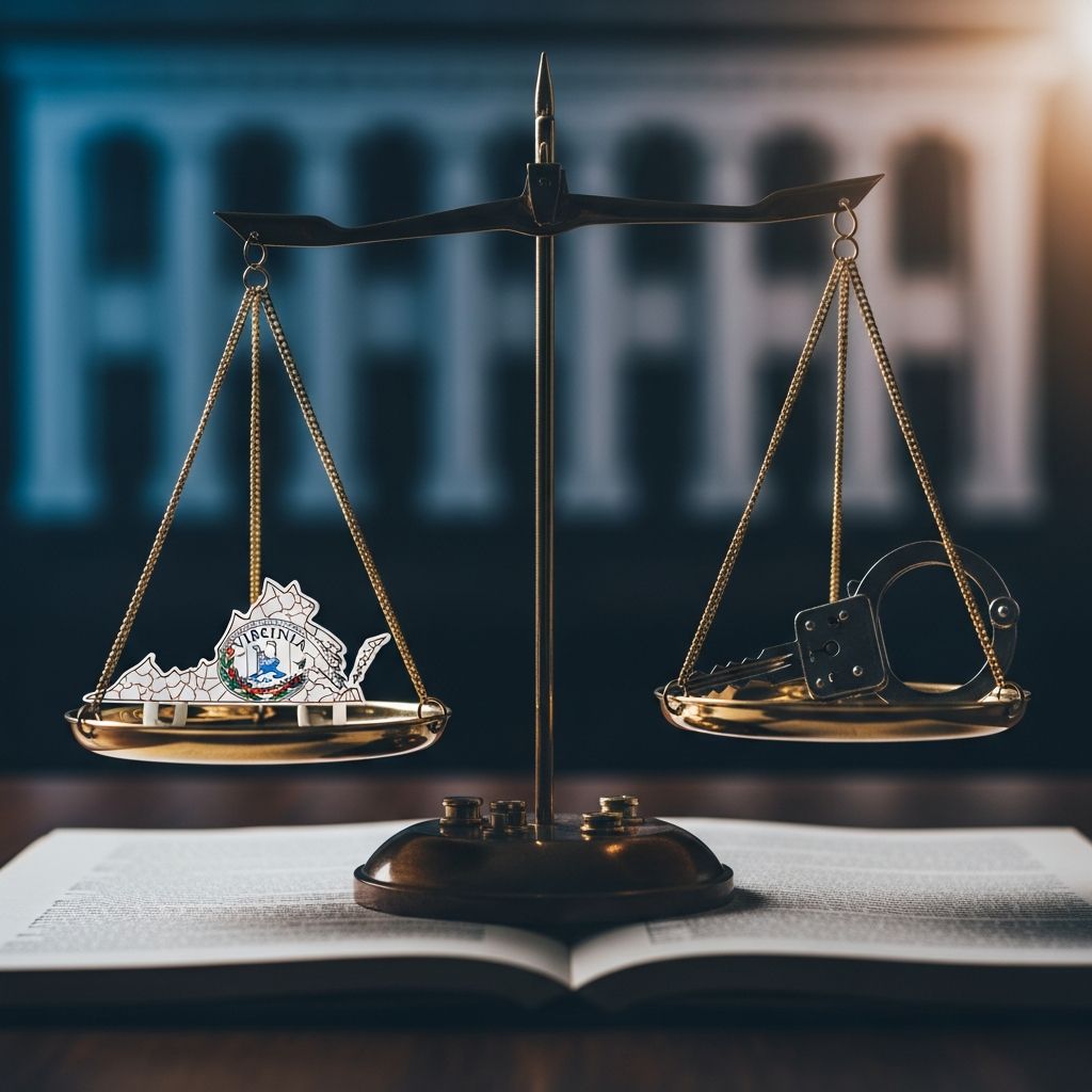 Complete guide to Virginia DUI laws, penalties, license suspension, and your legal rights.