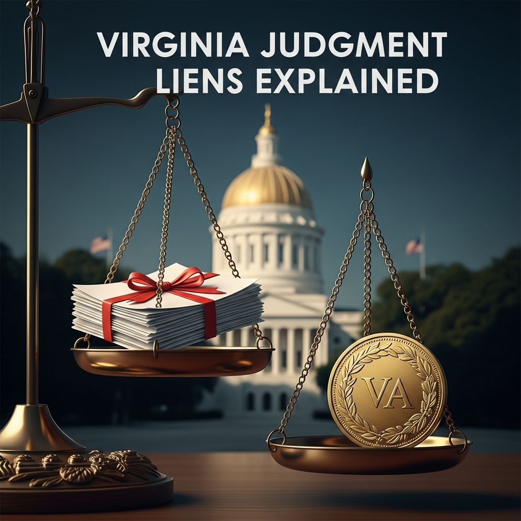 Comprehensive guide to judgment liens in Virginia: formation, duration, enforcement, exemptions, and removal strategies for debtors and creditors.