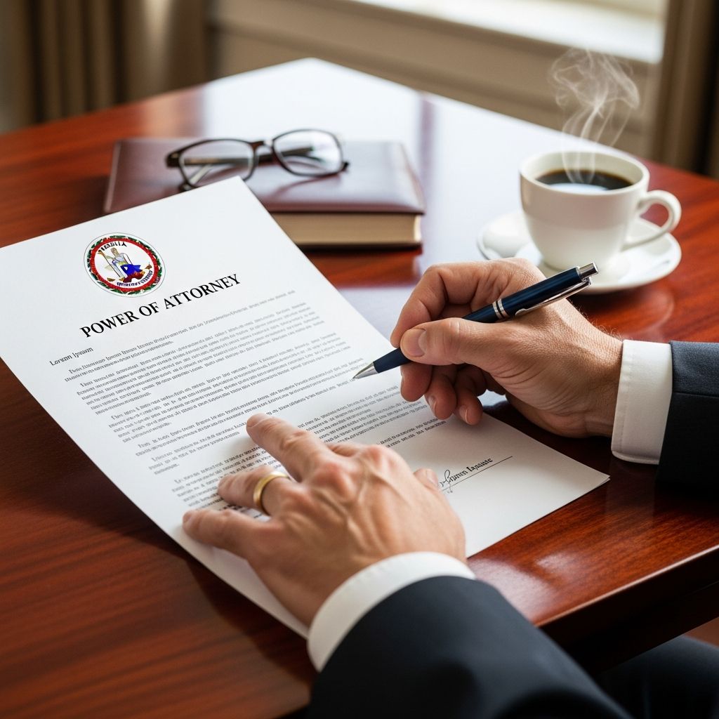 Comprehensive guide to creating, using, and managing powers of attorney under Virginia law for effective financial and health decisions.