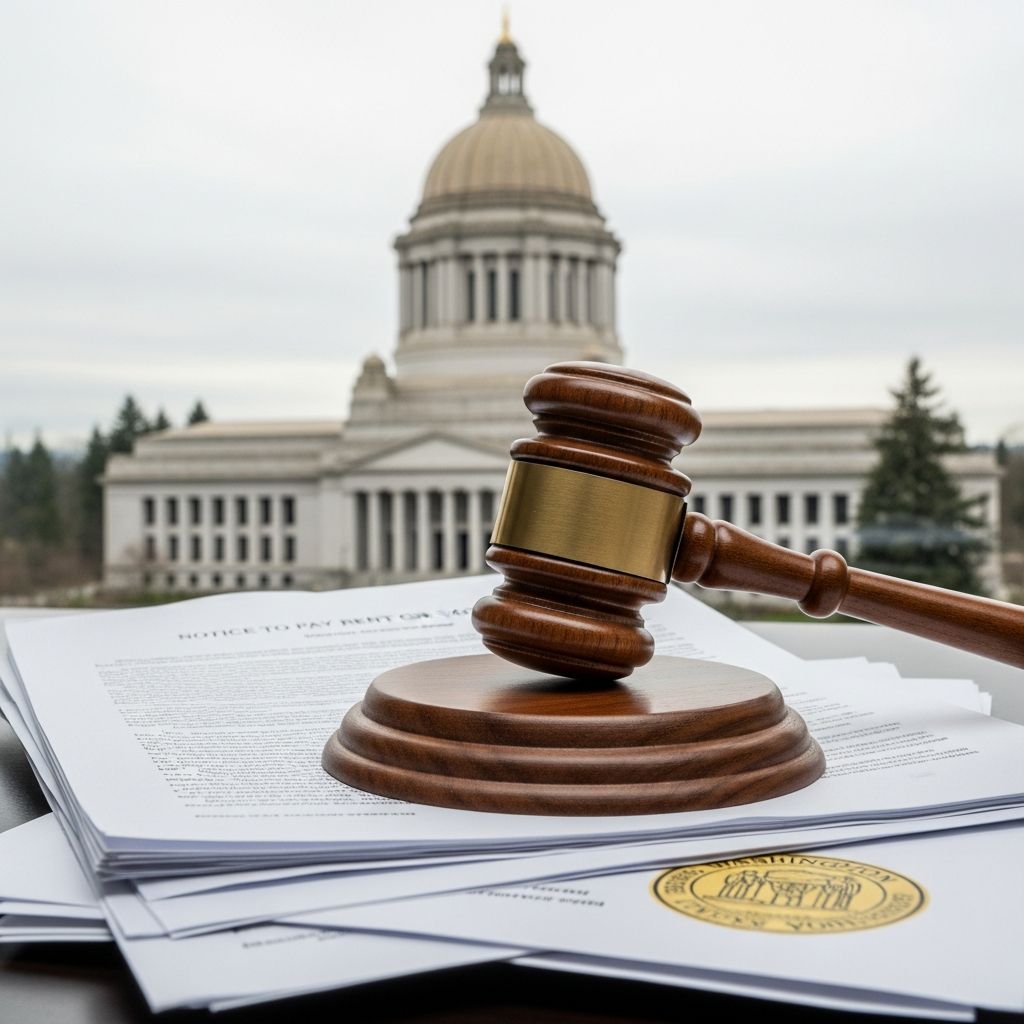 Navigate Washington's eviction laws with clarity: understand notice requirements, timelines, and legal procedures for property managers.