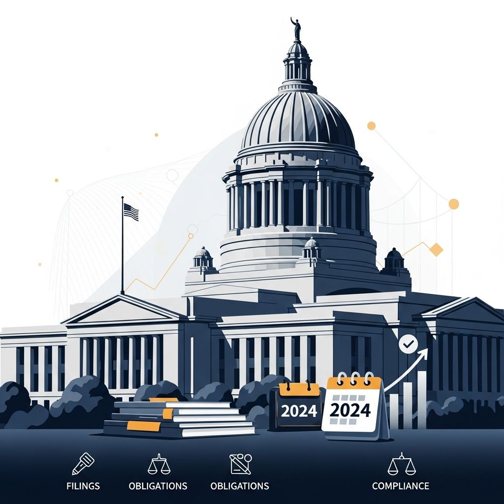 Master Washington LLC annual report requirements, deadlines, and fees to keep your business in good standing.