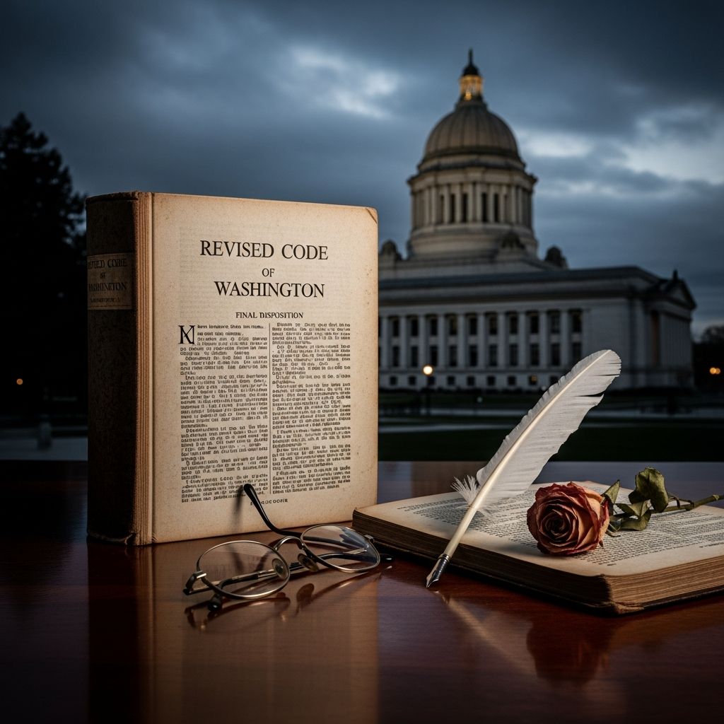 Comprehensive guide to Washington's regulations on burial, cremation, aquamation, and handling remains after death.