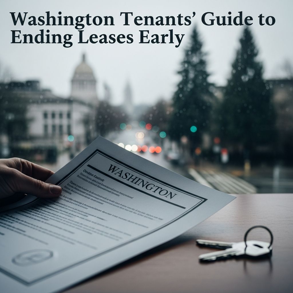 Understand your rights and steps to legally terminate a rental agreement in Washington without facing undue penalties.
