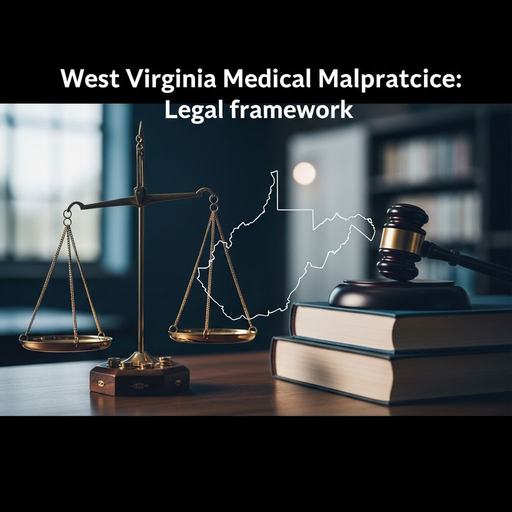 Navigate West Virginia's medical malpractice laws: standards, damages, and filing procedures.