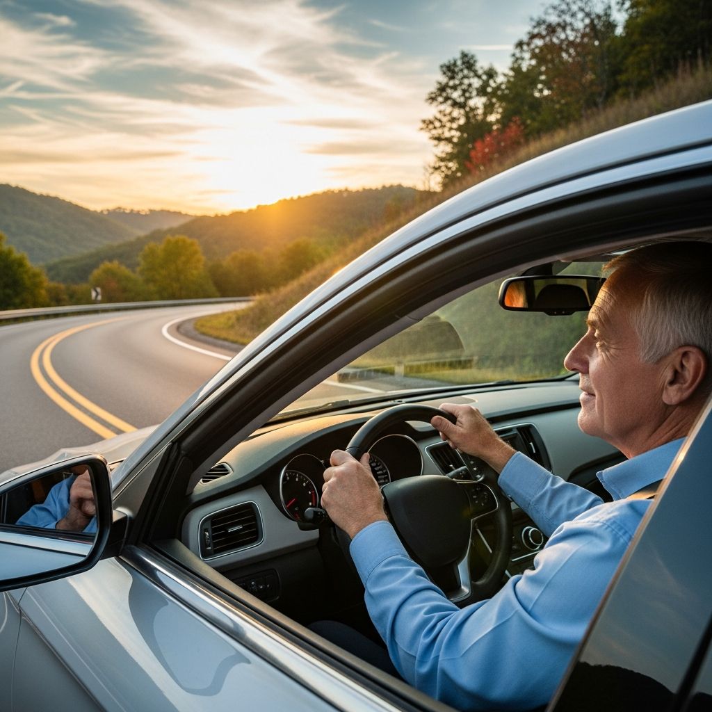 Essential guide to license renewal, vision tests, restrictions, and safety measures for older drivers in West Virginia.