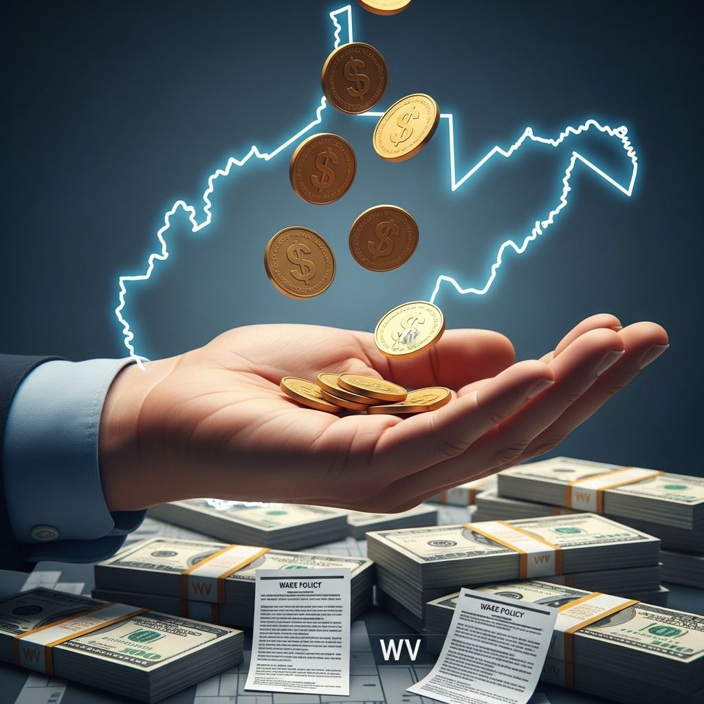 Complete guide to West Virginia tip credit rules, minimum wage requirements, and employer obligations for tipped workers.