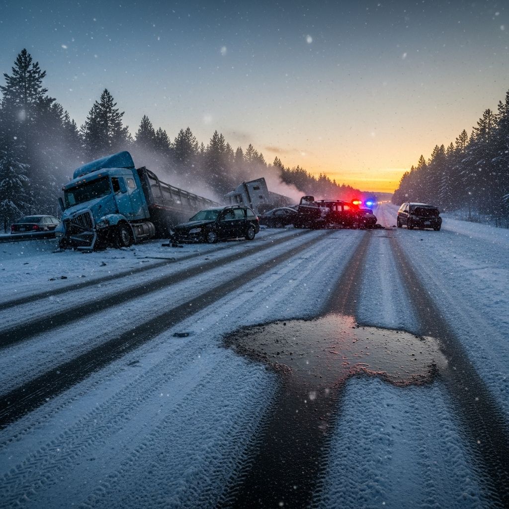 Unraveling legal accountability in winter car accidents: Can harsh weather excuse driver negligence?