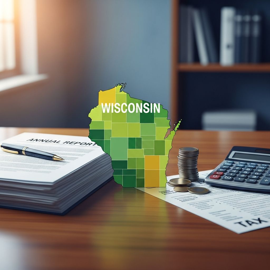 Master Wisconsin LLC annual report deadlines, filing procedures, and tax obligations to maintain good standing.