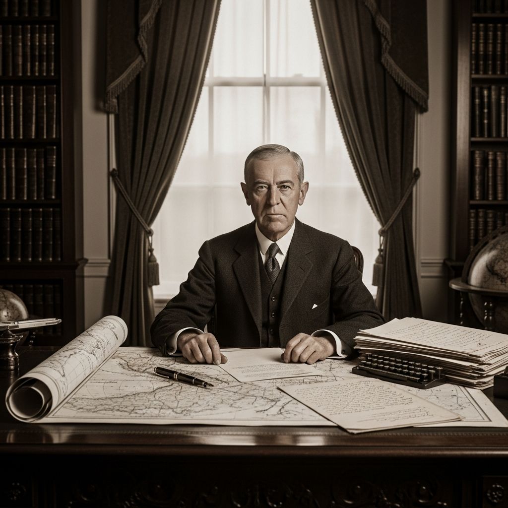 Discover how President Wilson's 1918 Fourteen Points reshaped post-WWI diplomacy, promoting self-determination and lasting world peace.