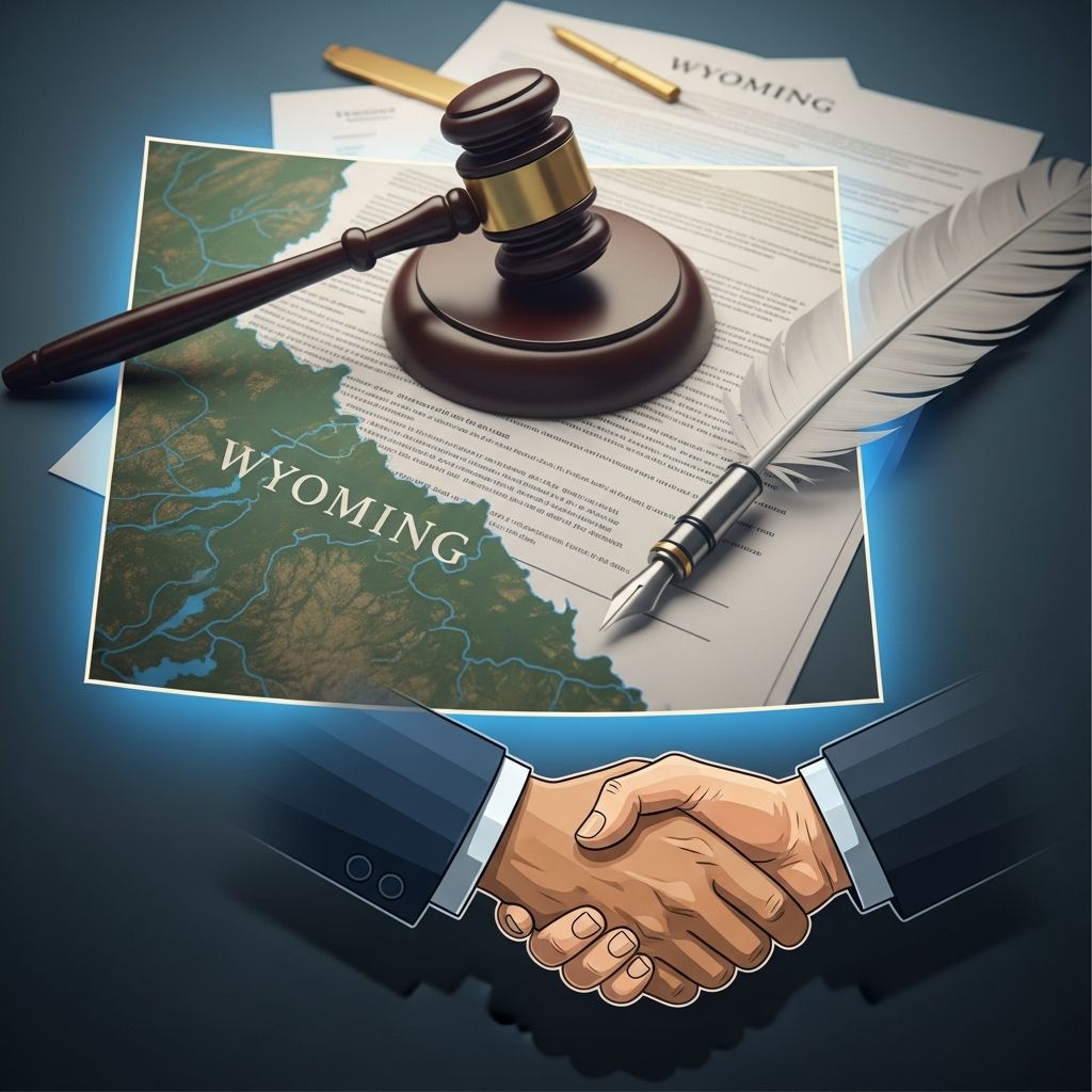 Comprehensive guide to creating, using, and managing powers of attorney under Wyoming's Uniform Power of Attorney Act.