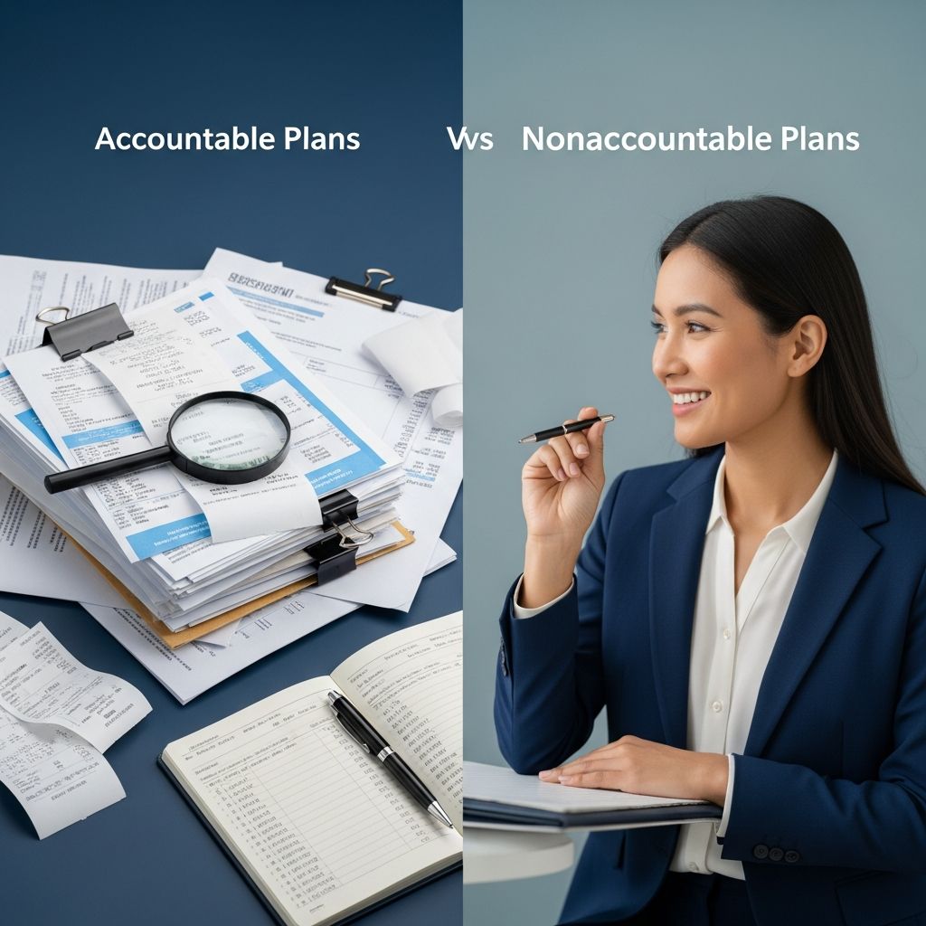 Unlock tax savings with accountable plans: Compare reimbursement strategies for businesses to minimize taxes and ensure IRS compliance.
