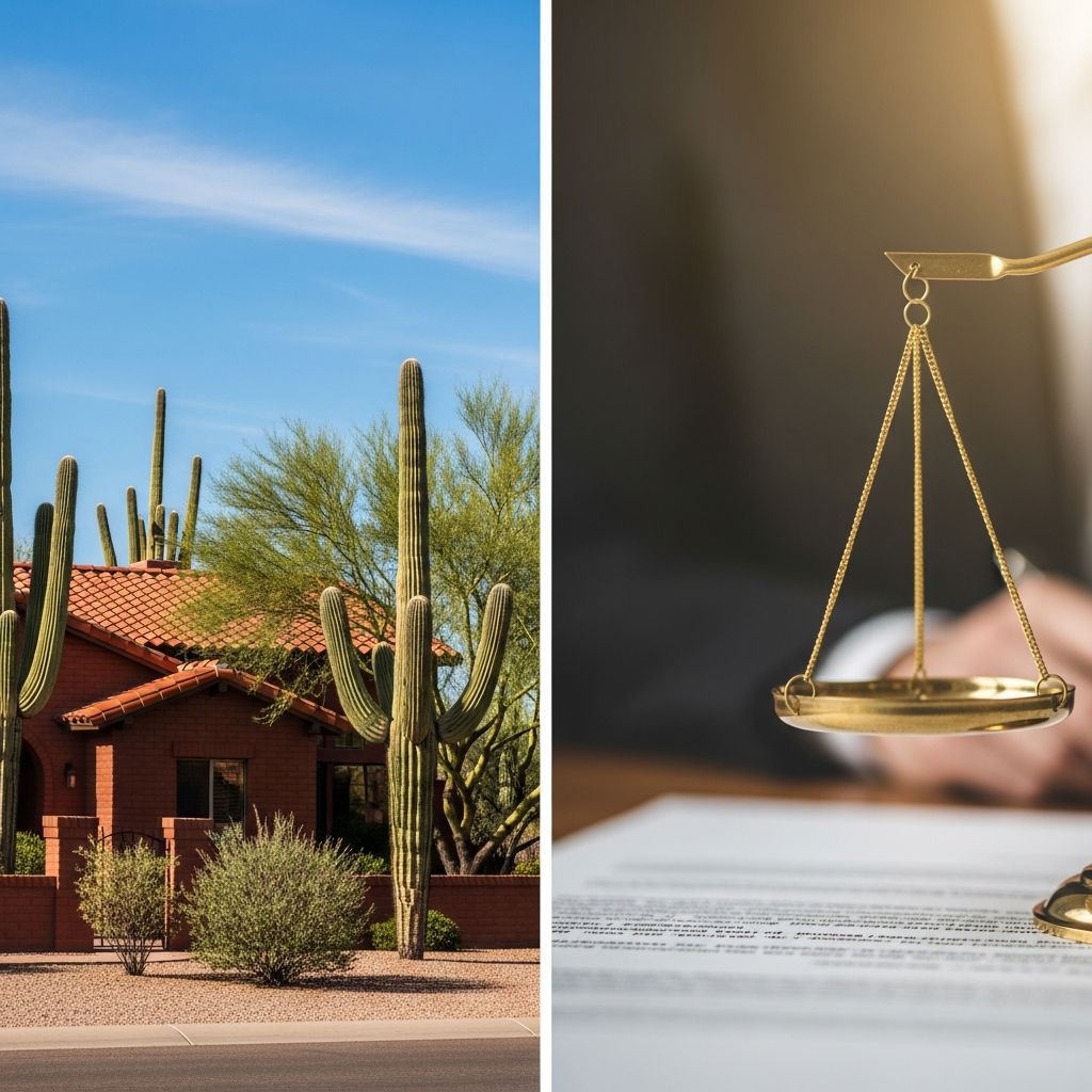 Arizona’s Community Property Rules Explained Unlock the essentials of Arizona's community property system: ownership, division, and strategies for protecting assets in marriage and divorce.