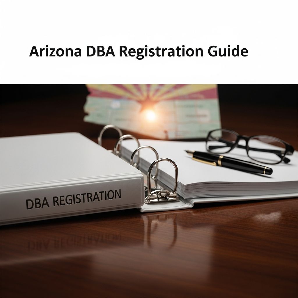 Complete guide to registering a trade name in Arizona: steps, fees, requirements, and expert tips for seamless business operations.