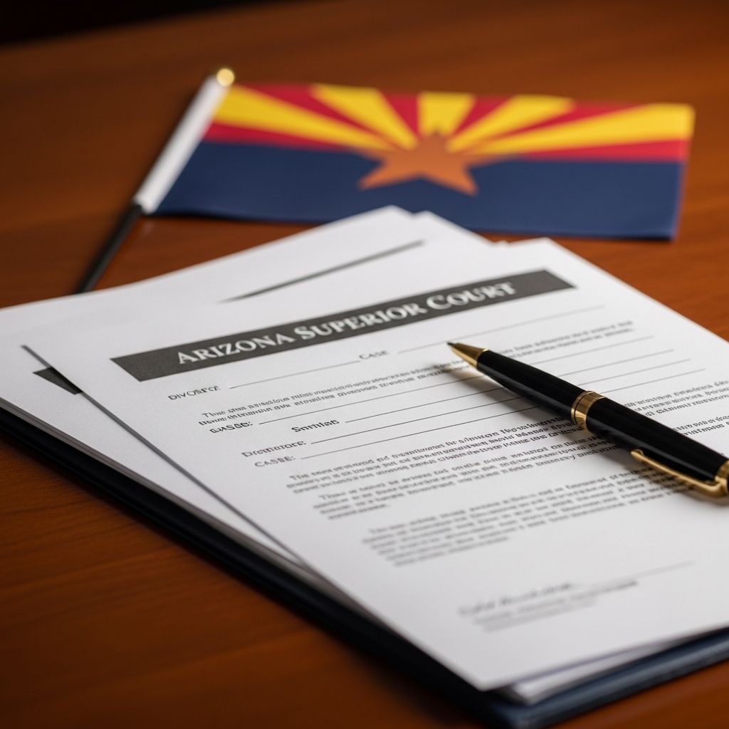 Arizona Divorce Guide: Complete Filing Process Master the step-by-step Arizona divorce process: from eligibility to final decree, including timelines, costs, and key legal requirements.