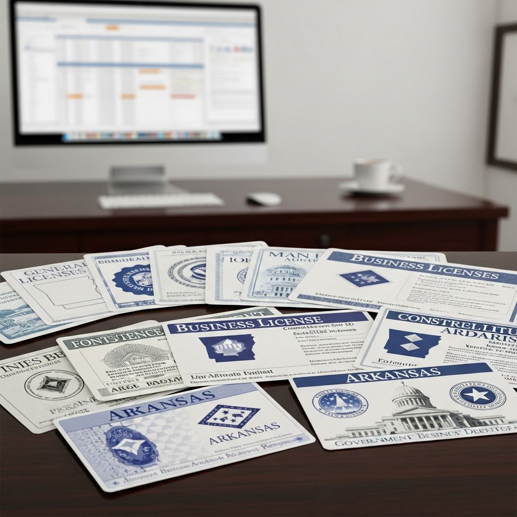 Comprehensive guide to securing all required business licenses and permits in Arkansas for lawful operations.