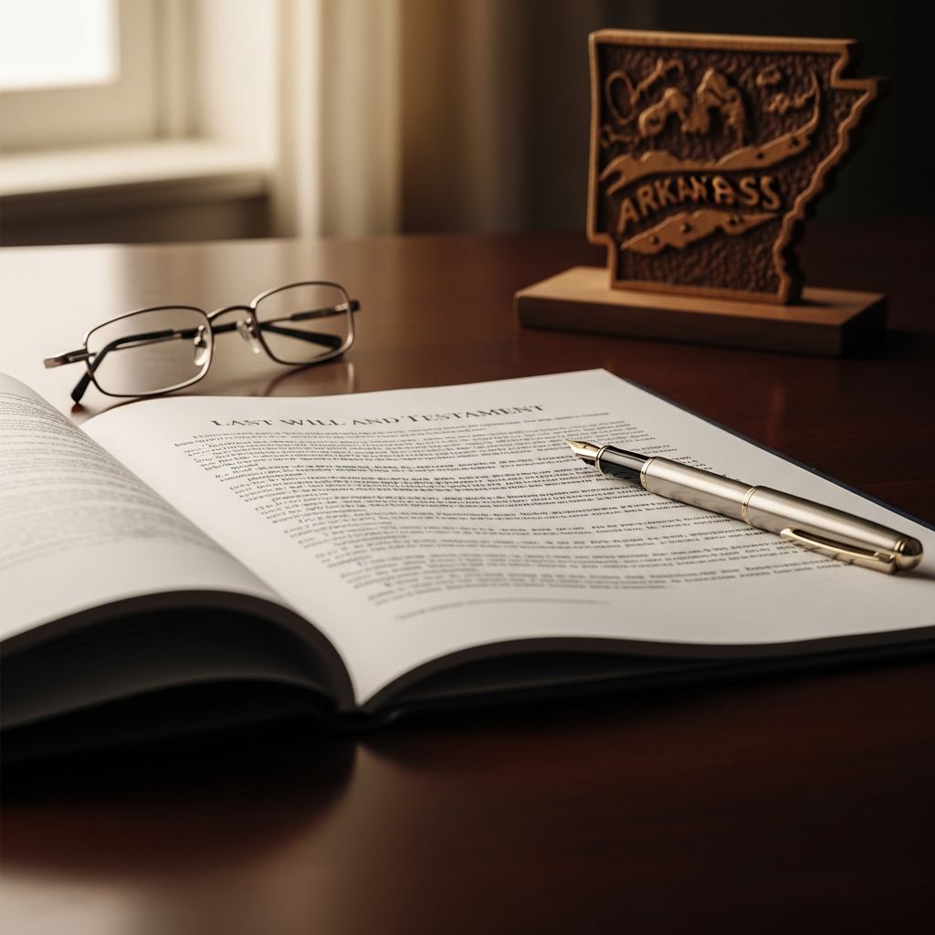 Comprehensive guide to creating, executing, and managing a valid last will and testament in Arkansas for secure estate planning.
