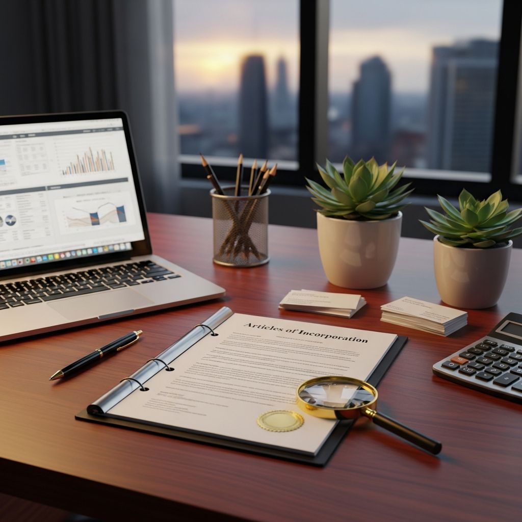 Unlock the essentials of articles of incorporation: legal blueprints that launch corporations with structure, compliance, and protection.