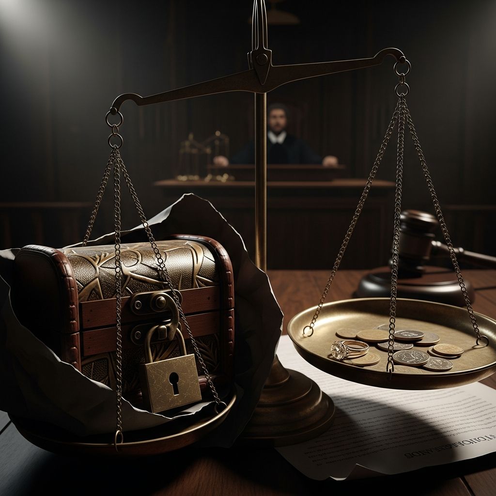 Discover the serious legal and financial penalties for hiding assets during divorce proceedings.