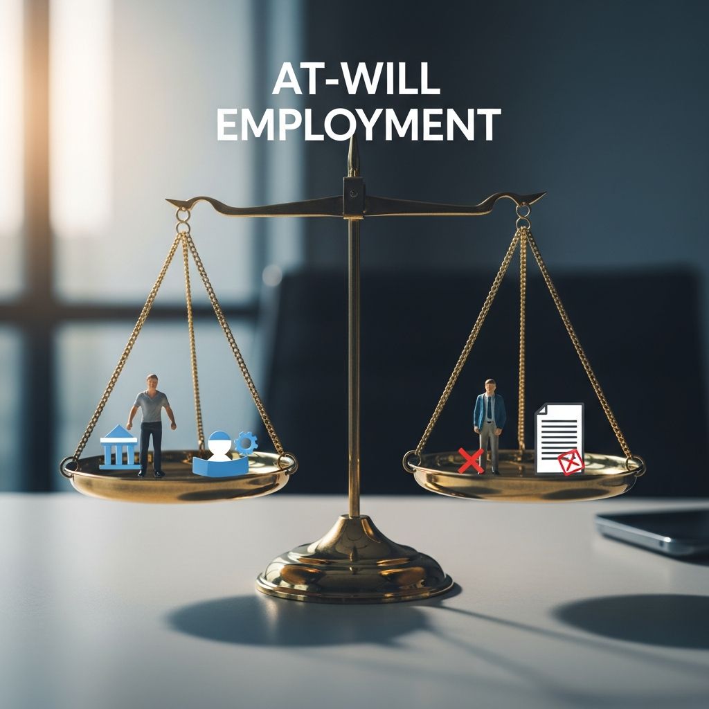 Discover the essentials of at-will employment: rights, exceptions, and state variations for employers and workers.