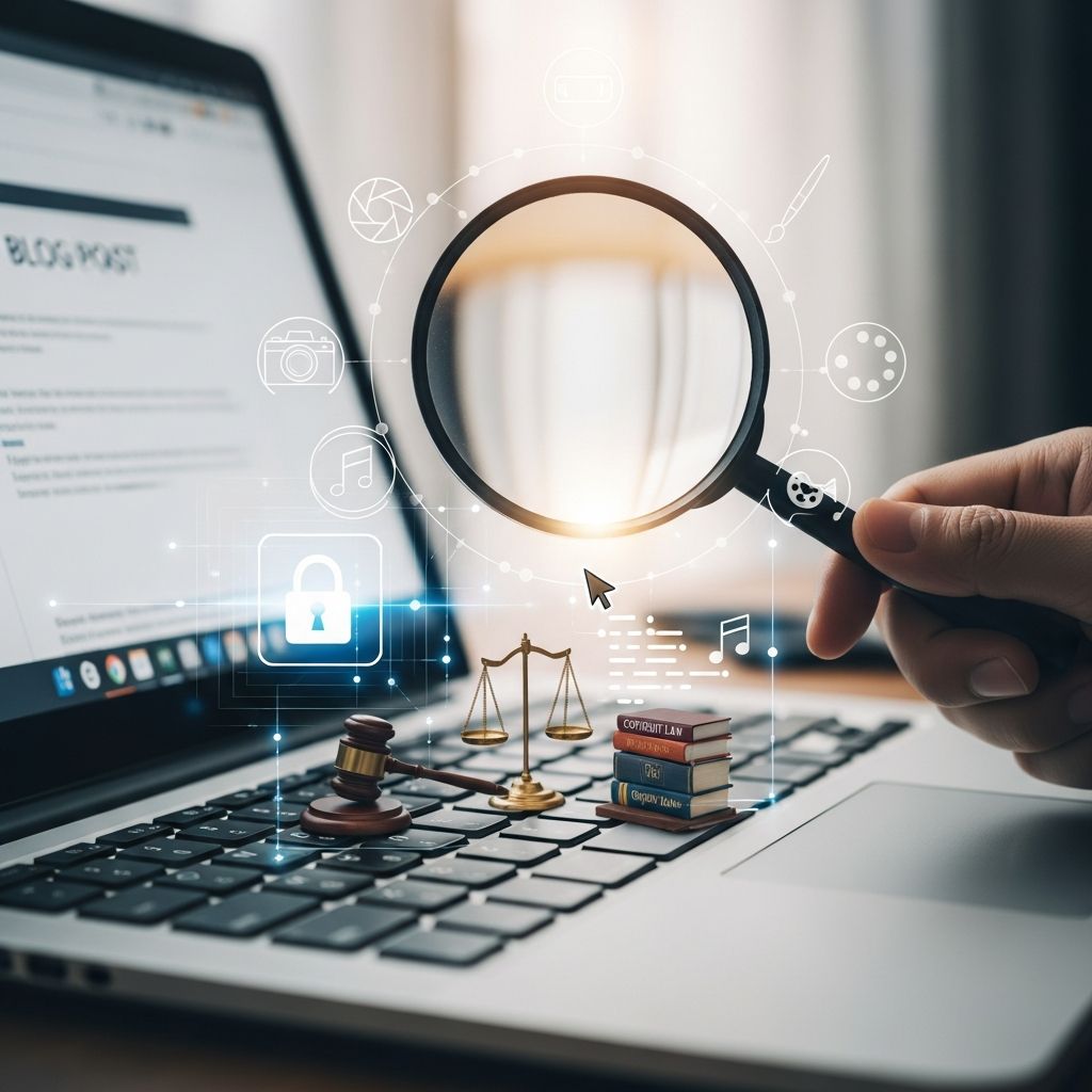 Essential strategies for bloggers to steer clear of copyright lawsuits and build content safely in the digital era.