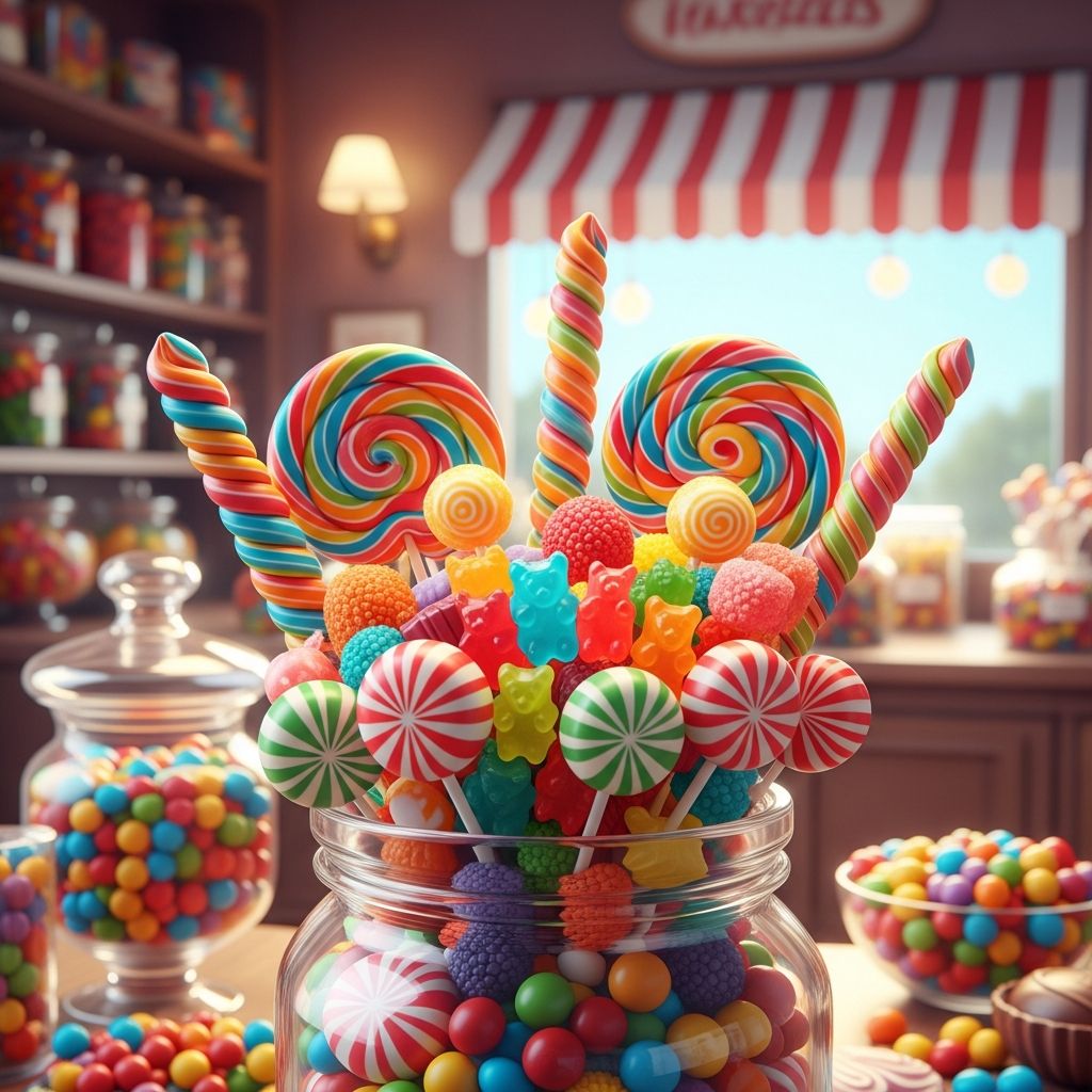 Discover creative, catchy candy store names to attract customers and build your sweet brand identity.