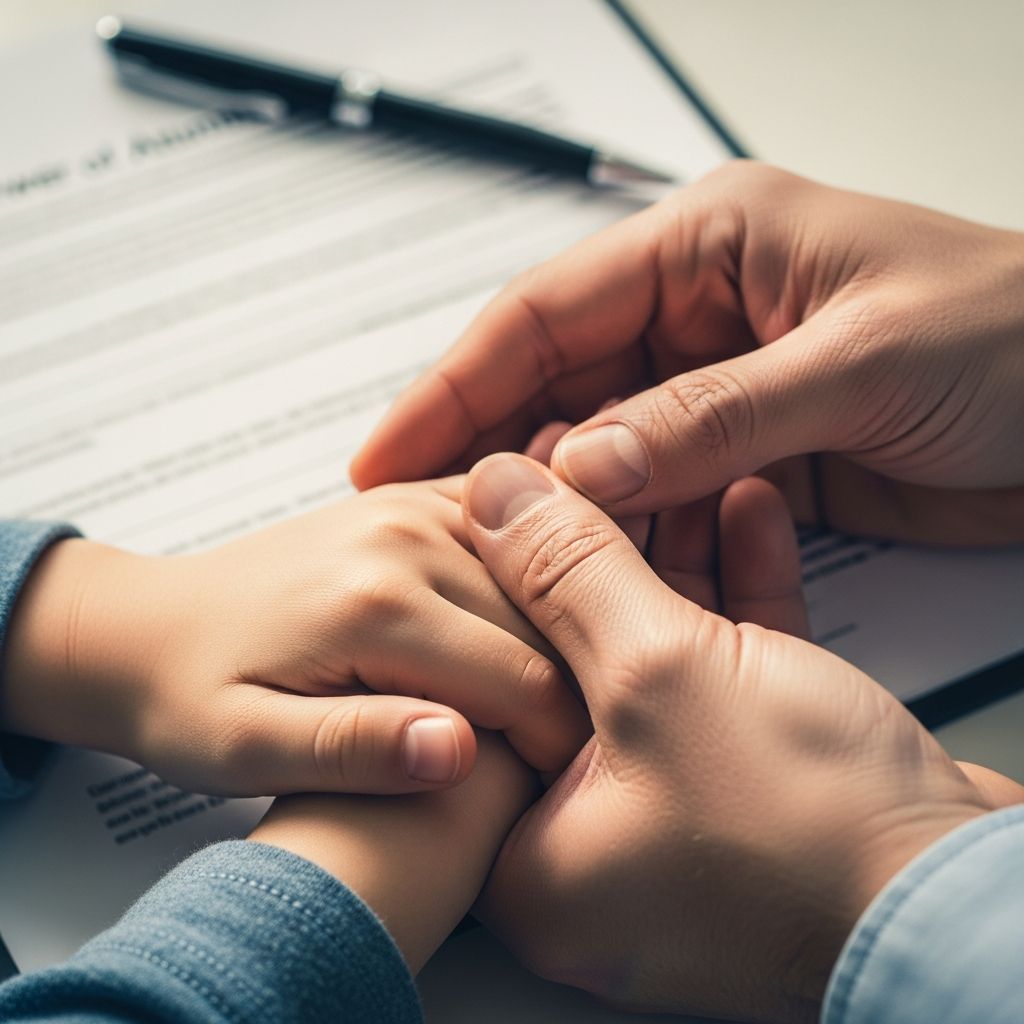 Empower trusted adults to make vital healthcare choices for your child during your absence with a medical power of attorney.